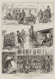 皇帝のドン・コサック訪問 作： Johann Nepomuk Schonberg